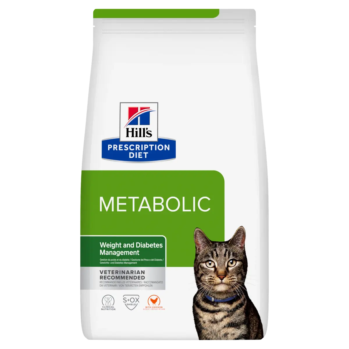 Hill's Prescription Diet Feline Metabolic Weight Chicken - Dry Cat Food
