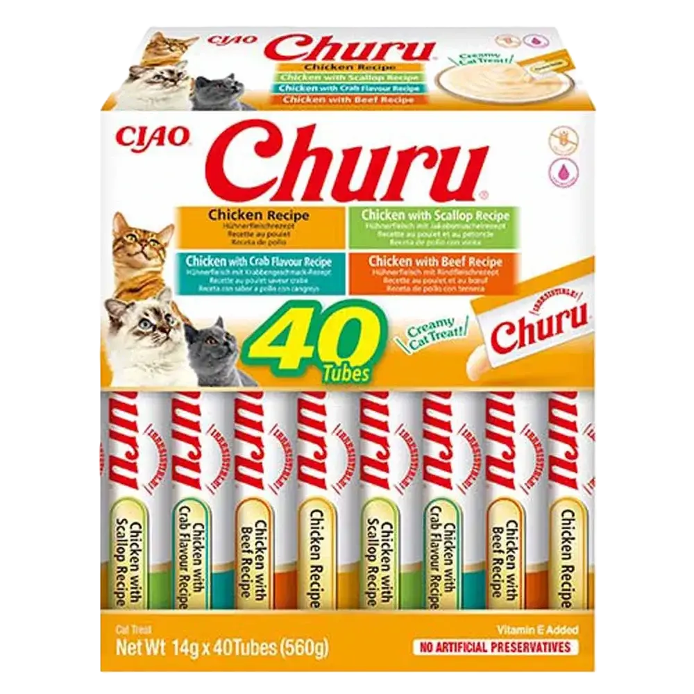 Churu Chicken Varieties 14 g x 40-pack