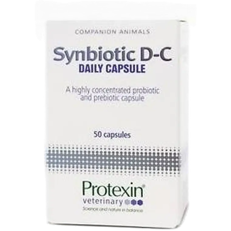 Protexin Veterinary Synbiotic D-C for hunder og katter 50 stk.