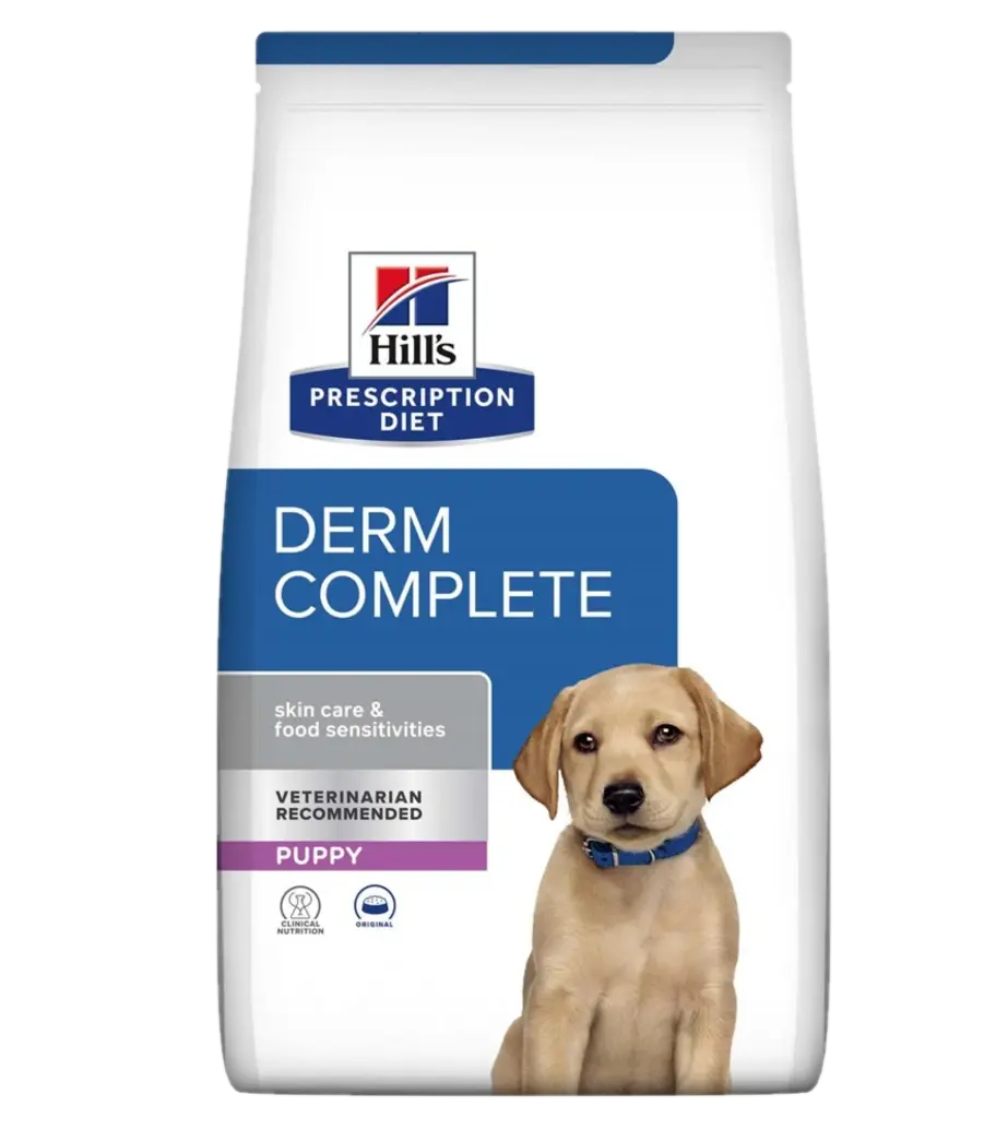 Hill's Prescription Diet Dog Derm Complete Puppy Sensitivity Sensitivity Rice & Egg