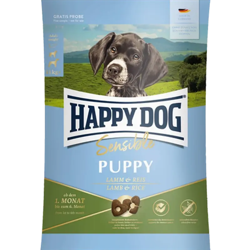 Happy Dog Tørrfôr Sensitive Puppy Lamb & Rice