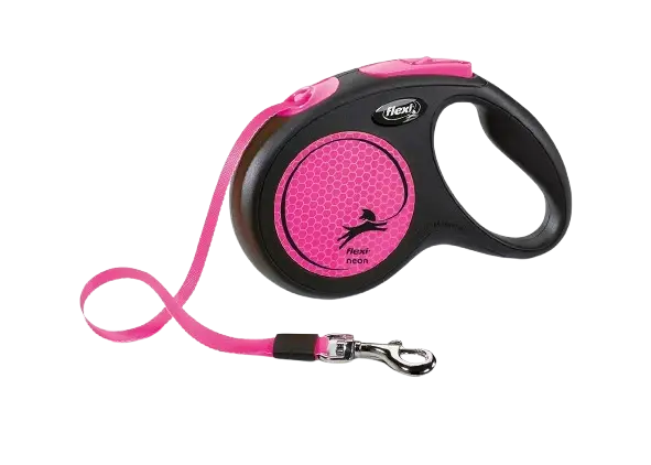 Flexi Rullebånd New Neon Tape Pink