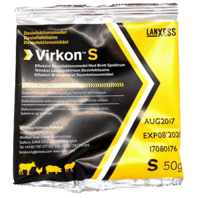 Antec VIRKON™ S Desinfeksjonsmiddel 50 g