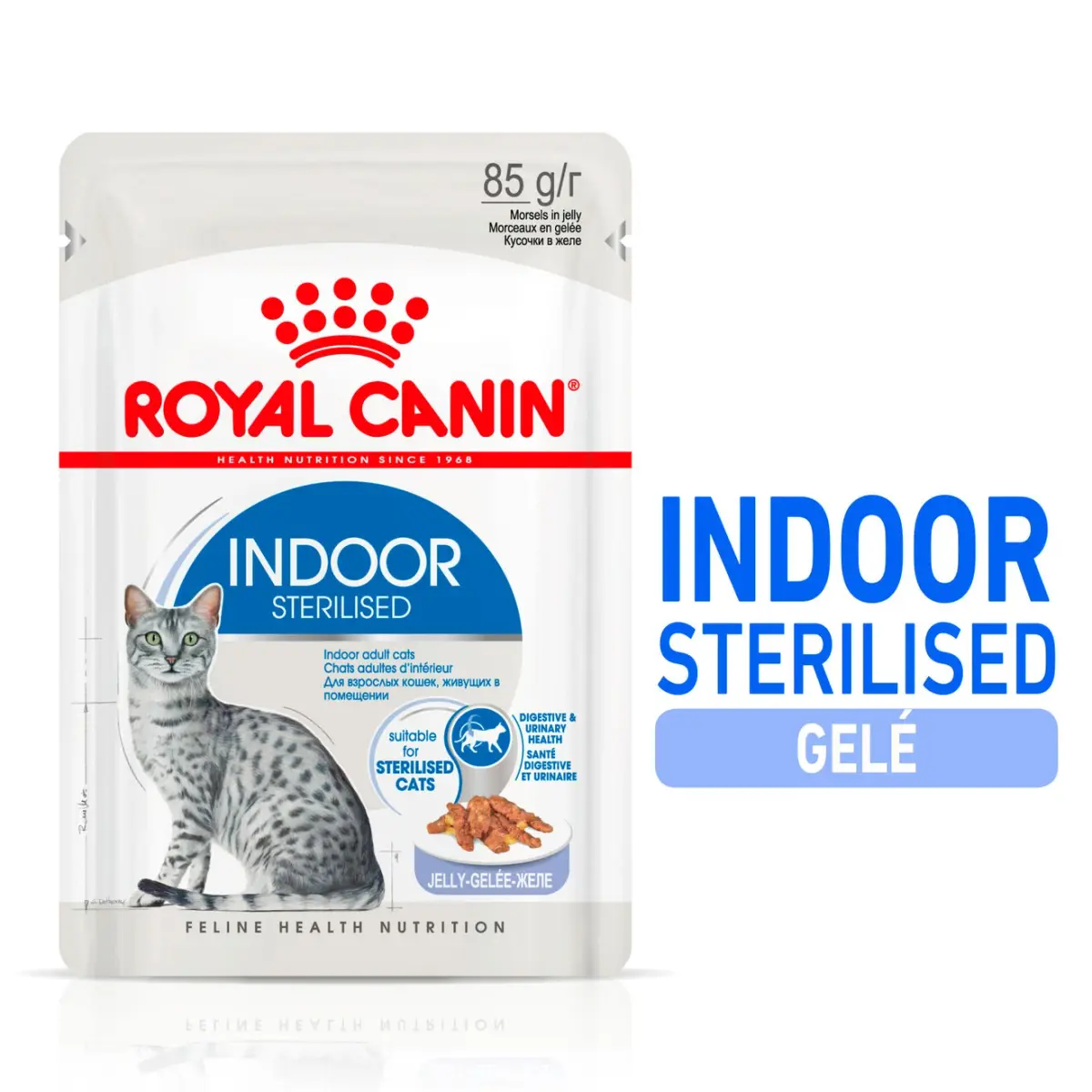 Royal Canin Sterilisert gelé til innendørs bruk 12x85g