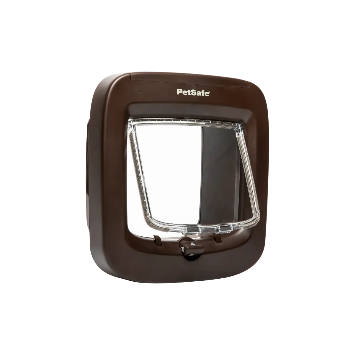 Petsafe Katteluke med mikrochip - brun