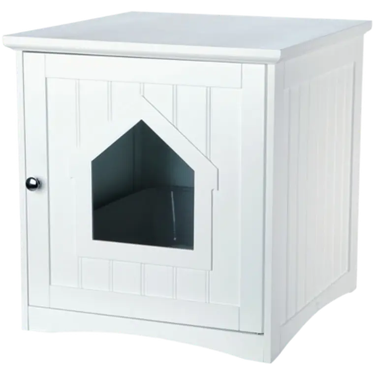 Trixie Cat House Litter Box MDF White 49 x 51 x 51 cm
