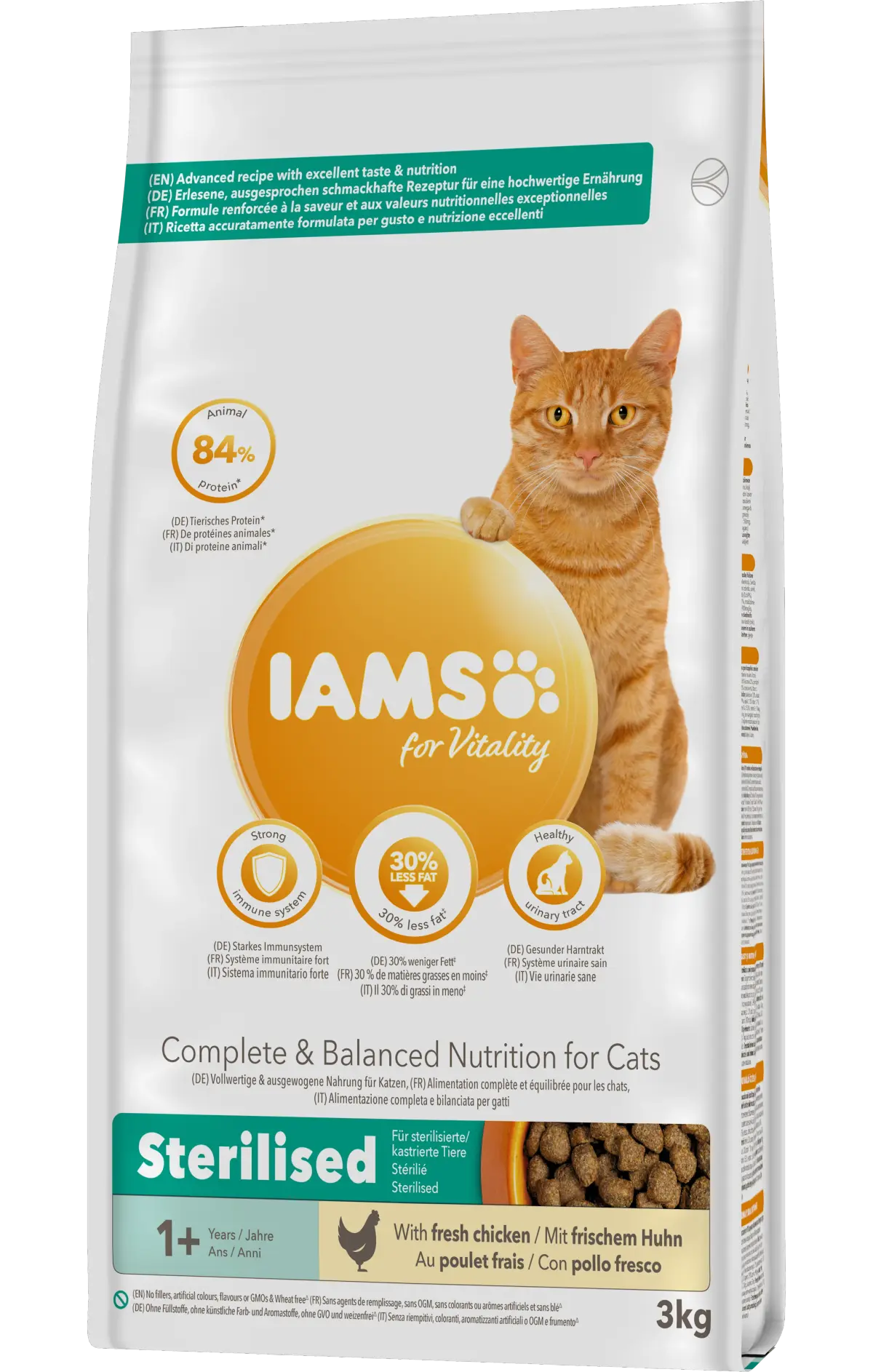 Iams Katt Adult Sterilisert 3 kg