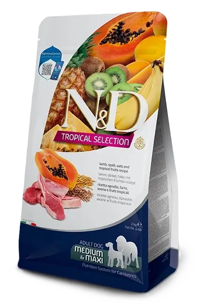 Farmina Dog N&D Tropical Selection Lamb Adult Med/ Max 10 kg