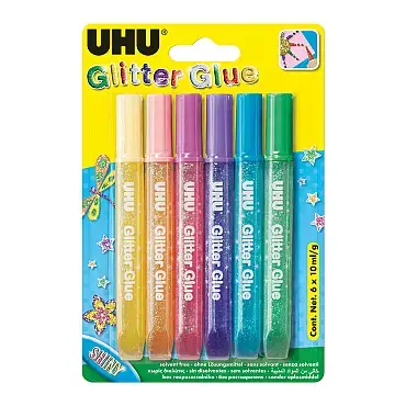 Glitterlim 6-pk