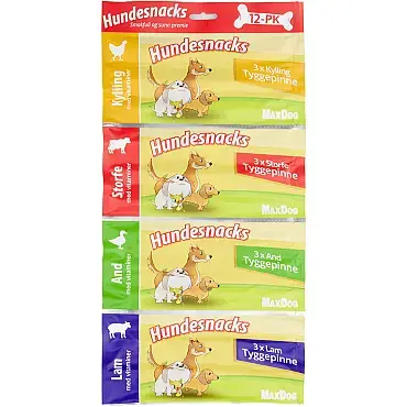Tyggepinne 12-pk