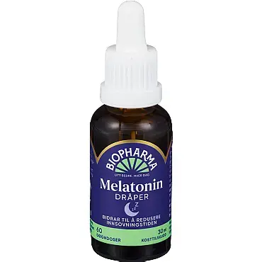 Melatonin dråper