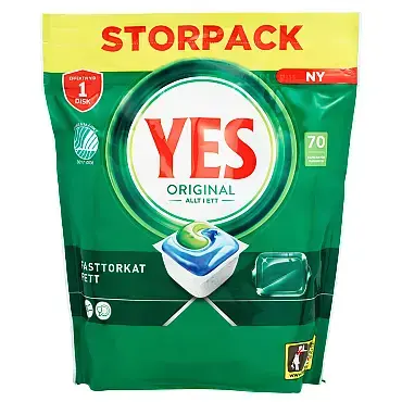 Yes oppvasktablett