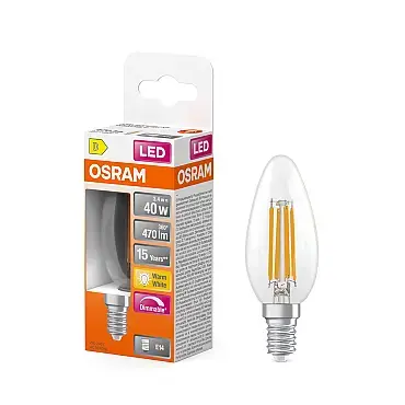 Lyspære LED B40