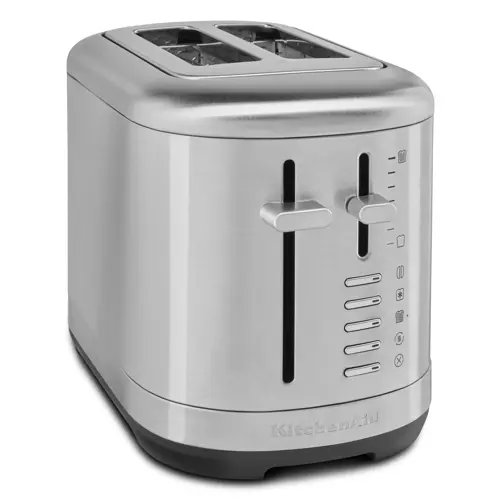 KitchenAid 2 slice metal toaster silver