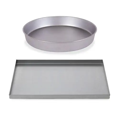 Alfa Forni Baking tray set 2 pieces (Ø30cm, 40x30cm)