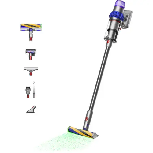 Dyson V15 Detect Fluffy Blue and  Nickel