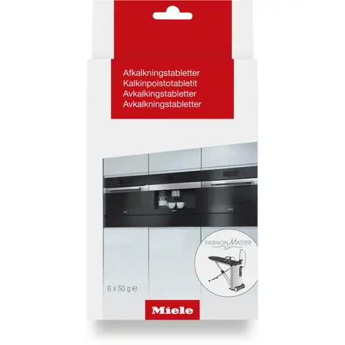 Miele descale tabs 6 stk.