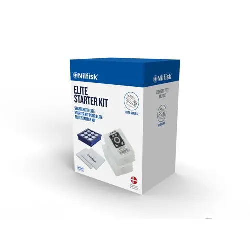 Nilfisk Startkit Elite 8 poser, 1 hepa13, 2 forfiltre