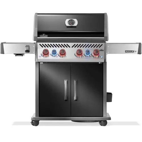 Napoleon Rogue Pro S 525, Sizzle Zone, Bagbrænder, 4 brændere sort