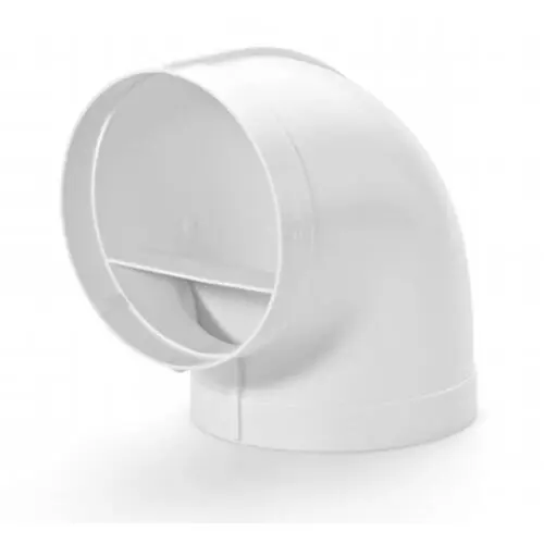 Silverline 90* bøjning rund 150mm.