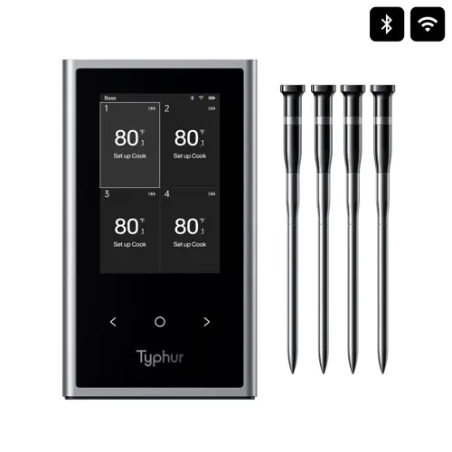 Typhur Sync Quad - 4-Probe Wireless Meat Thermometer