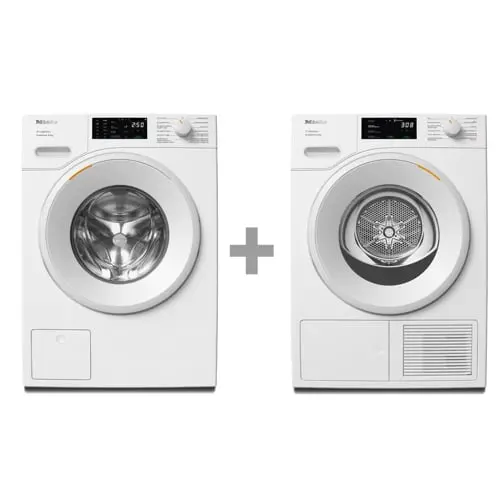 Miele WSB363WCS + TSC643WP