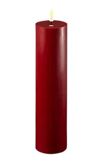 Kubbelys Deluxe LED 5×20 cm bordeaux