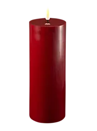 Kubbelys Deluxe LED 7,5×20 cm bordeaux