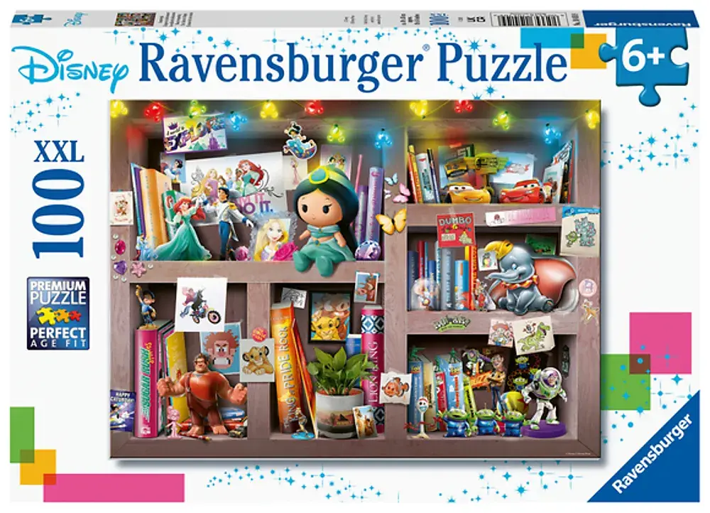Puslespill 100 Disneyvenner
