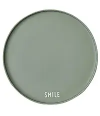 Tallerken Design Letters Favourite Smile