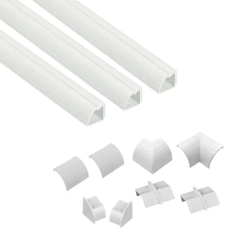 Kabelkanal Kit D-Line 22x22mm 3x Kabelkanal/Tillbehör 1.0m