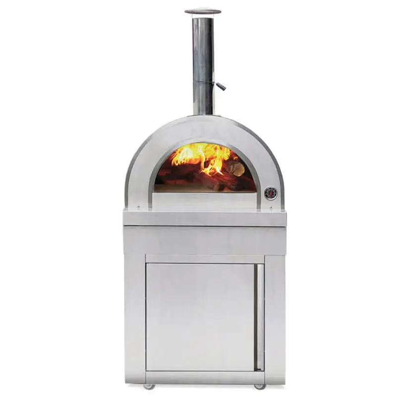 Vedfyrt Pizzaovn Myoutdoorkitchen Classic Line Stainless Modul Naples