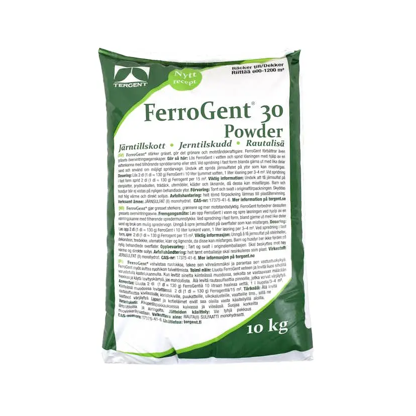 Jernsupplement Tergent Ferrogent Pulver 10 kg
