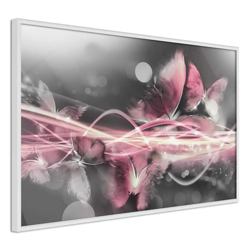 Poster Artgeist Affisch Butterfly Flame