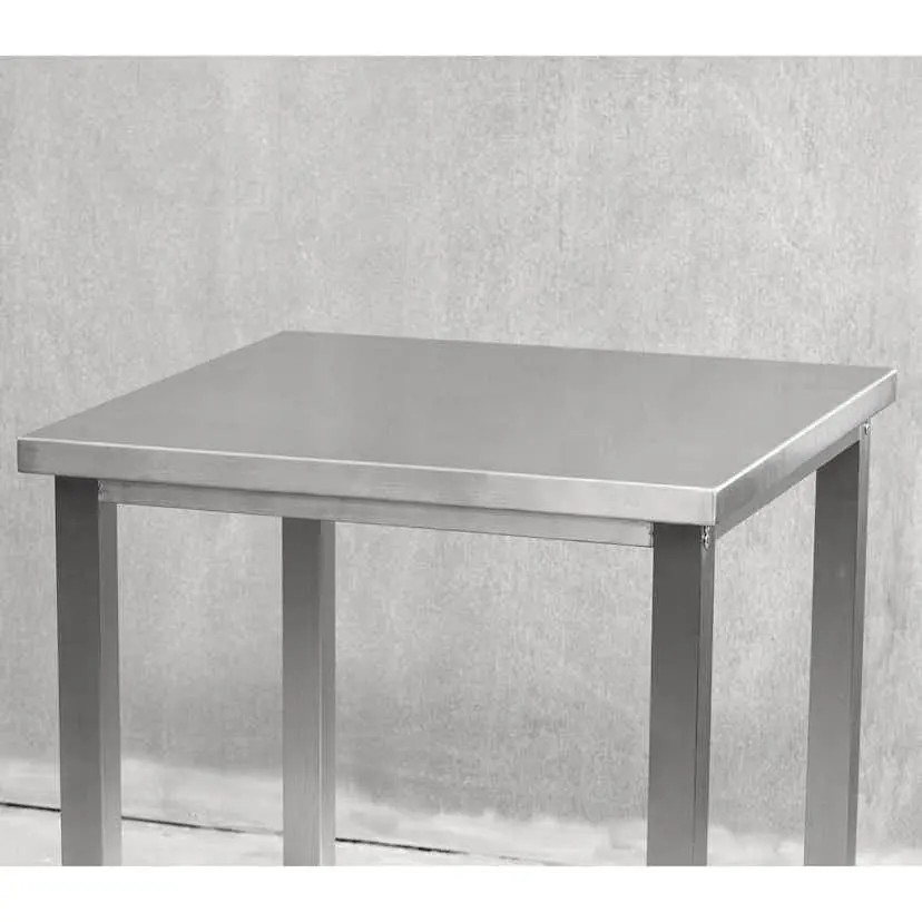 Topplate Vilan Stainless Rustfri Slett Topplate