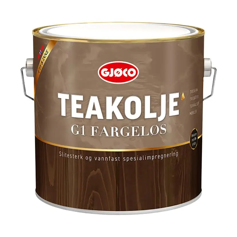 Teakolja Gjøco Matt G1 Båtimpregnering