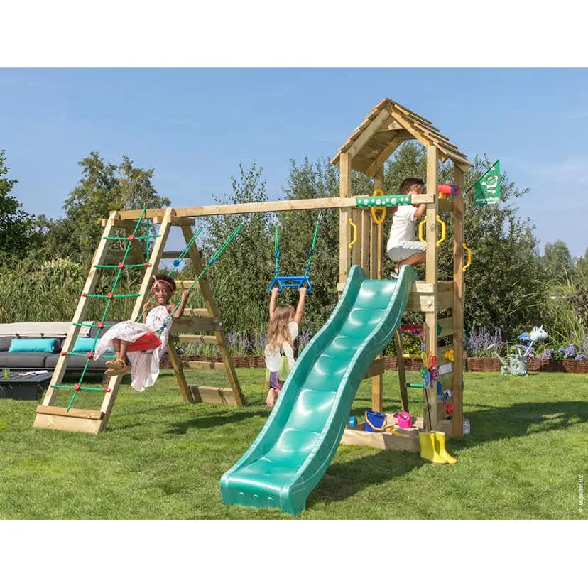 Klätterställning Jungle Gym Cocoon 2 Gungor Rutschkana