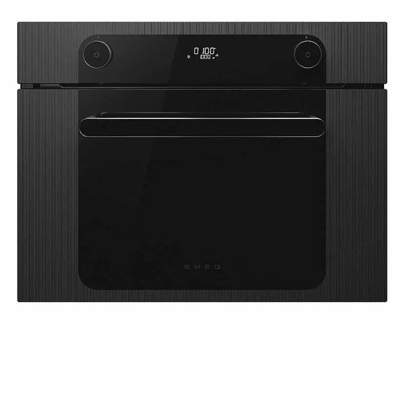 Kombiugn Smeg SO4201M1BI med Mikrofunktion Svart 45 cm