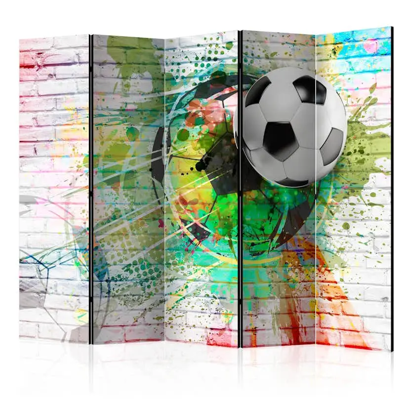 Rumsavdelare Skärmvägg Arkiio Colourful Sport II 225x172 cm