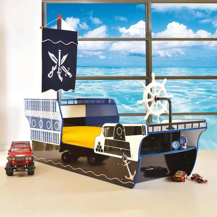 Barnsäng Venture Home Piratskepp