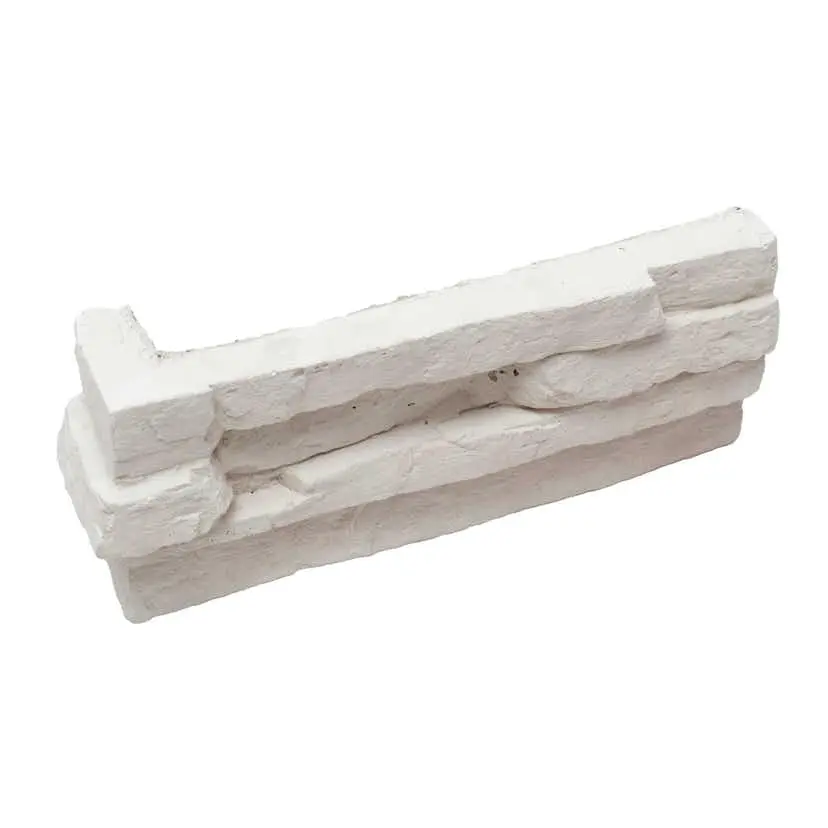 Väggsten ArtStone Hörnsten Profit Rustic Stone White