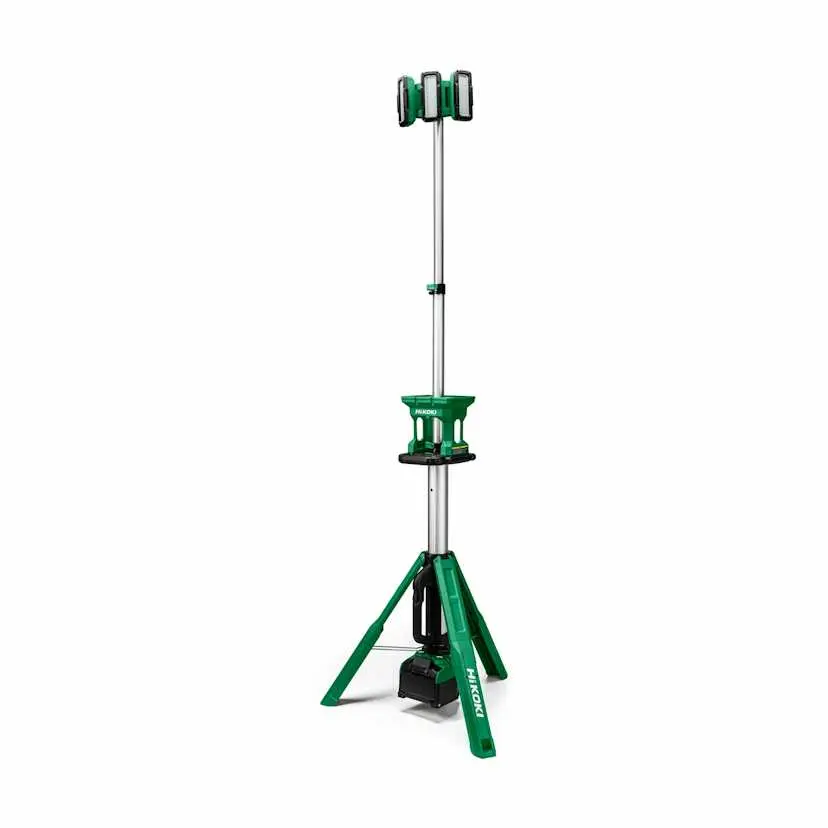 Arbeidslampe Hikoki Power Tools m/Stativ UB18DG 18V uten Batteri