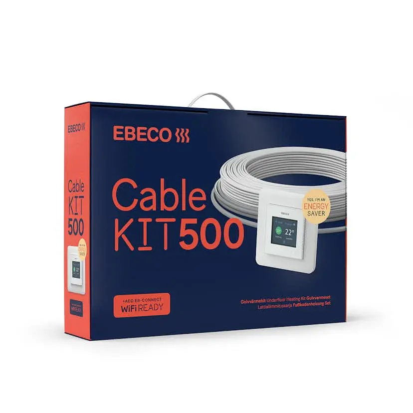 Gulvvarmekit Ebeco Cable Kit 500