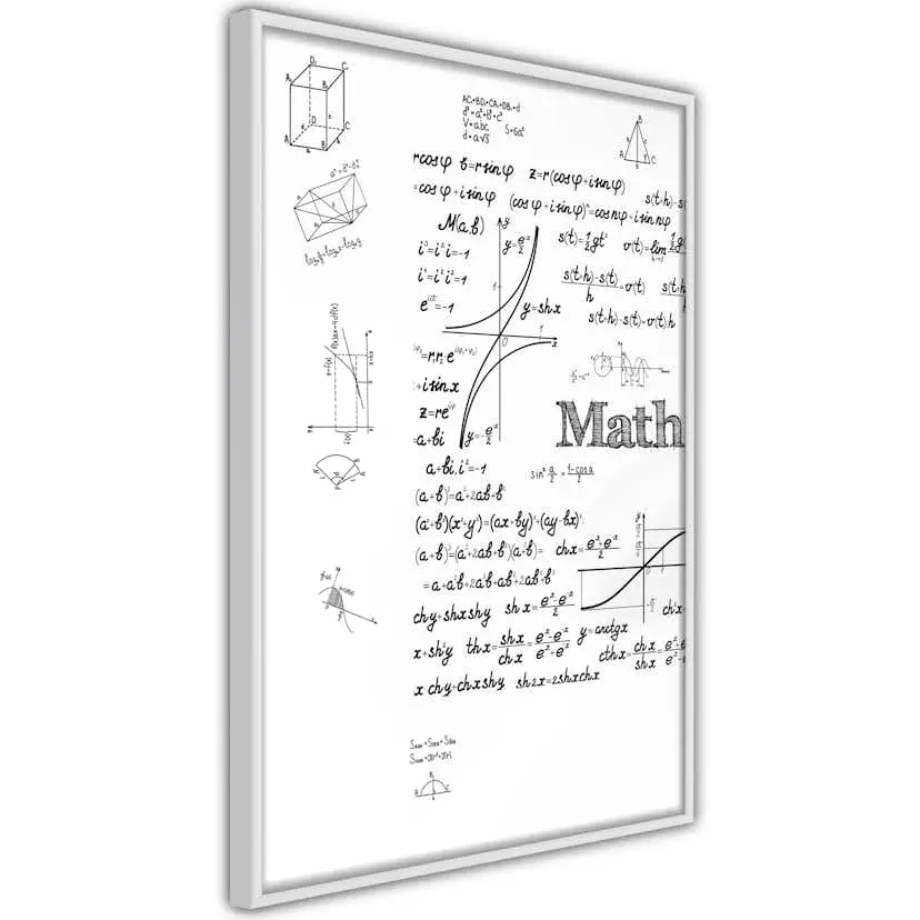 Poster Artgeist Affisch Math