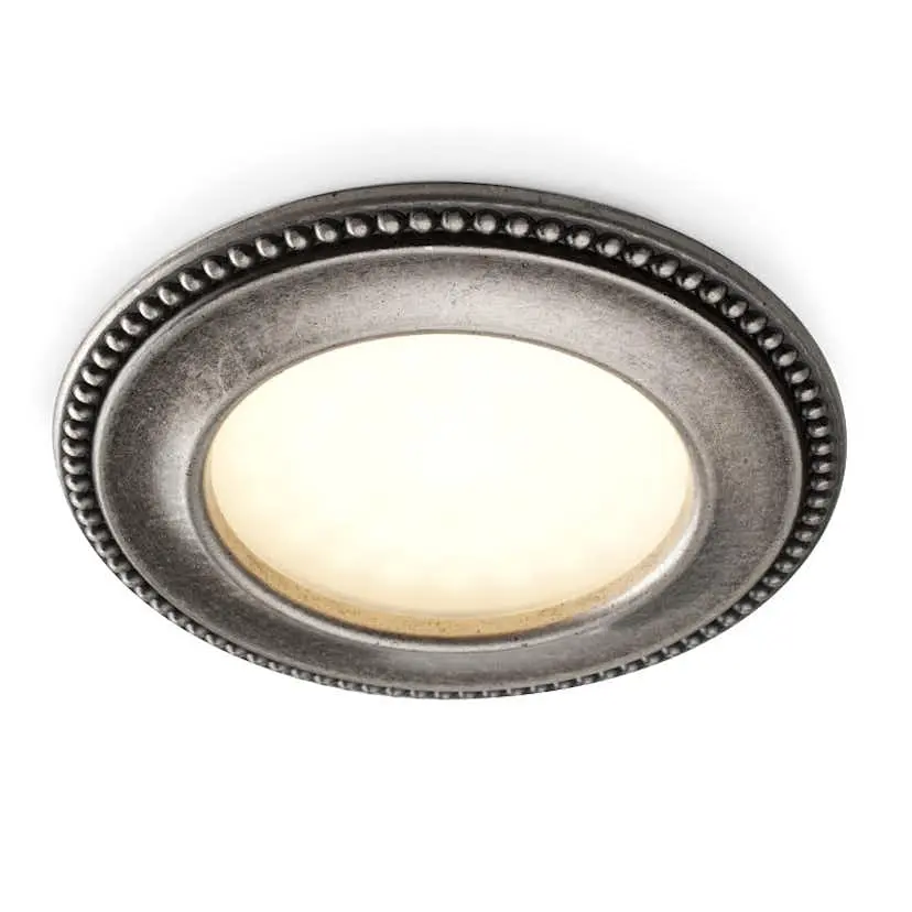 LED-spot Beslag Design Akoya Antik Tenn