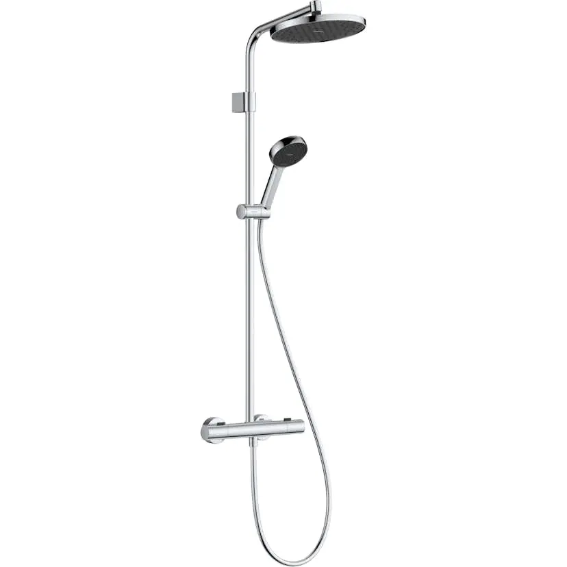 Hansgrohe activera s showerpipe 240 1jet ecosmart mit ecostat fine