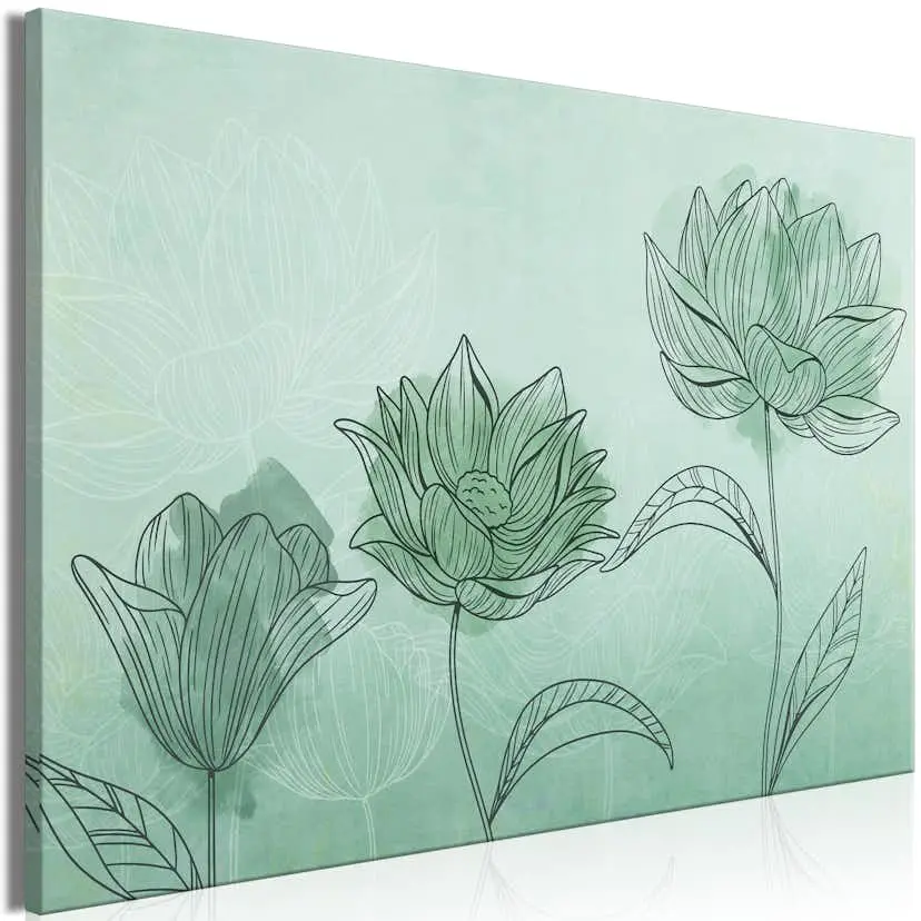 Tavla Arkiio Three Flowers