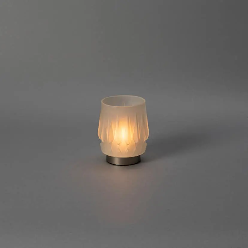 LED-ljuslykta Gnosjö Konstsmide No.1 10x11 cm USB-C