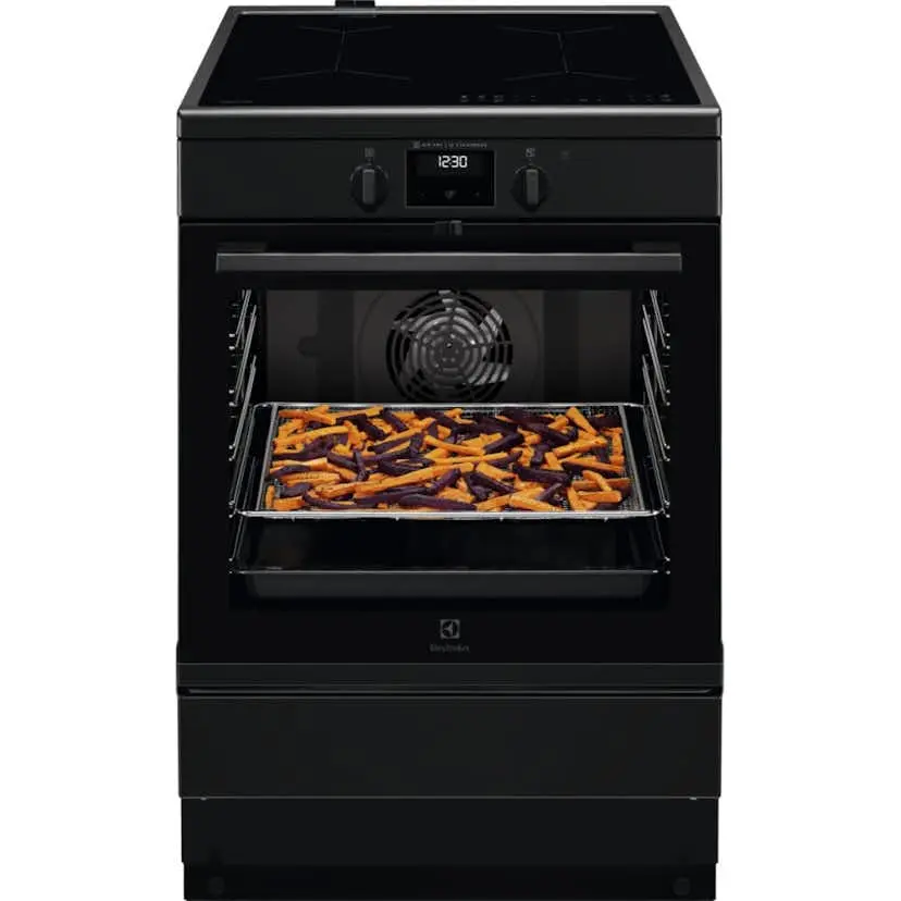 Induksjonsovn Electrolux LKI66440SK 600 SteamBake 60 Ovn med Induksjonstopp Svart