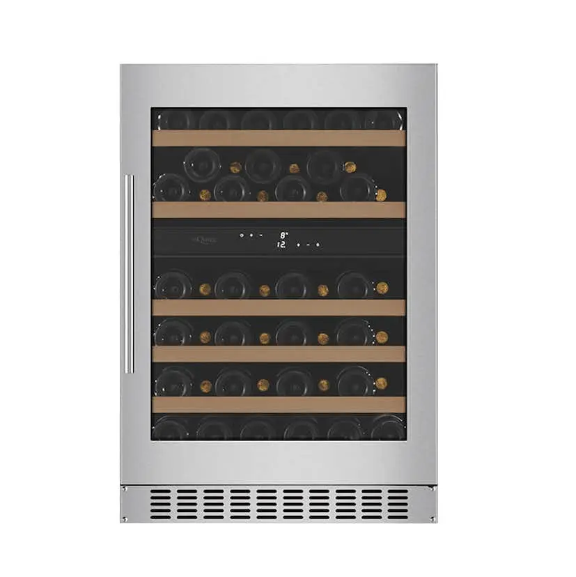 Vinskap mQuvén WineCave 780 60D Rustfritt Stål WCD60S-780